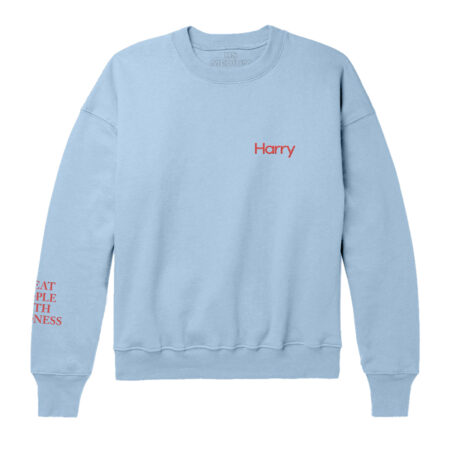 HARRY STYLES HARRY CREWNECK (LIGHT BLUE)