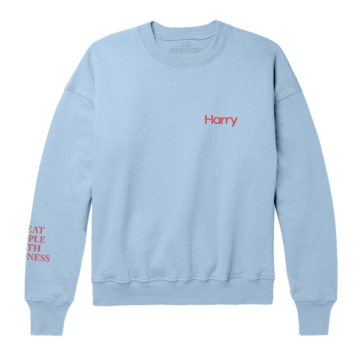 HARRY STYLES HARRY CREWNECK (LIGHT BLUE)