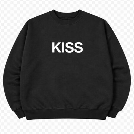 KISS DISCO BLACK CREWNECK