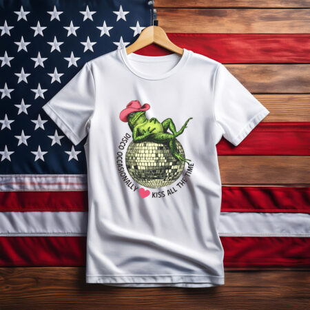 Kiss All The Time Graphic T-Shirt