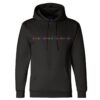 Treat People With Kindness Hoodie – Black